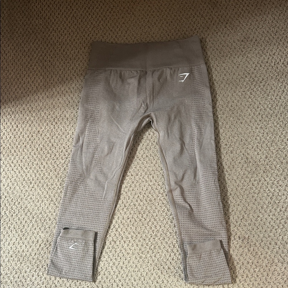 Women's Tan Gymshark Leggings